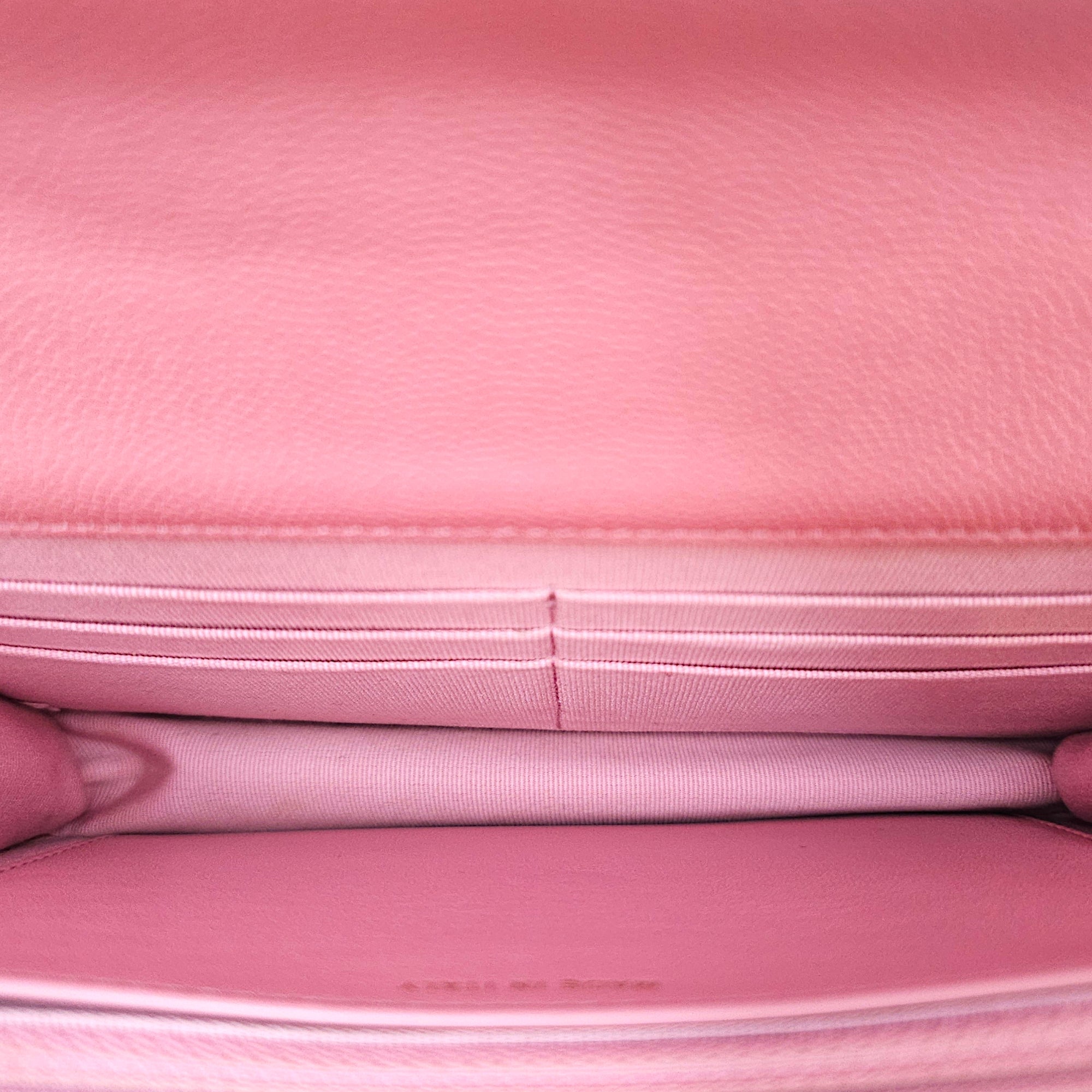 WOC  Pink Crossbody Bag in Caviar Leather Gold hardware CL2601-18906 9