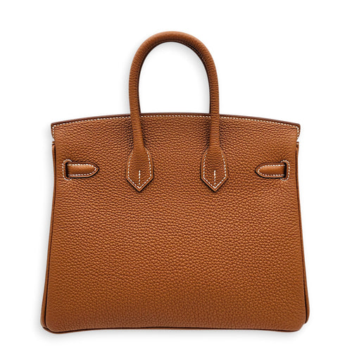 Birkin 25 Gold in Togo Palladium hardware CL2601-18954 2