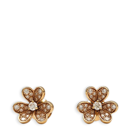 Frivole, Diamonds Mini Model Earrings in Rose Gold Hardware CL2601-18976 1
