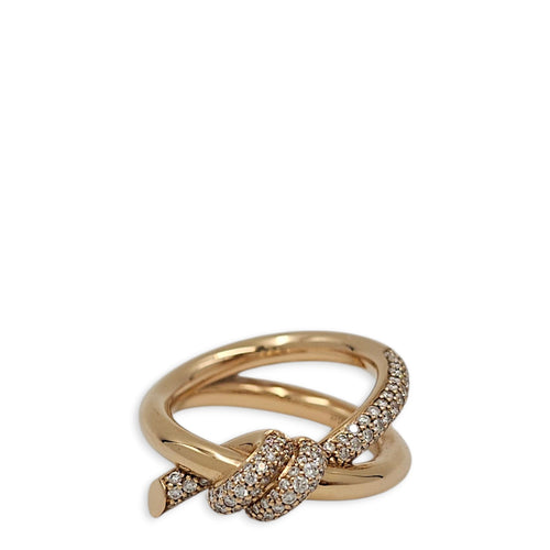 Knot Double Row 4.5 Ring in Rose Gold Hardware CL2601-18986 1