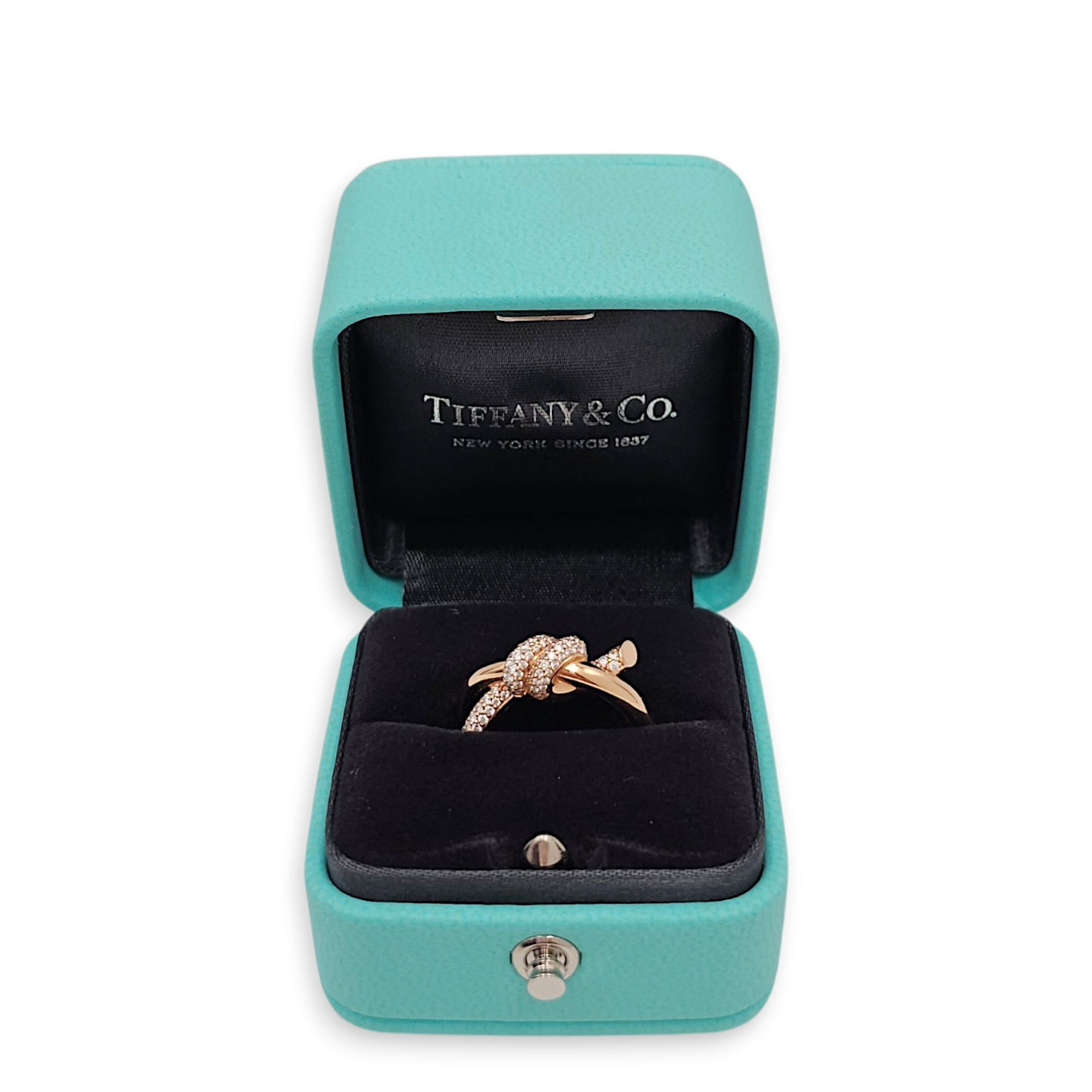 Knot Double Row 4.5 Ring in Rose Gold Hardware CL2601-18986 3