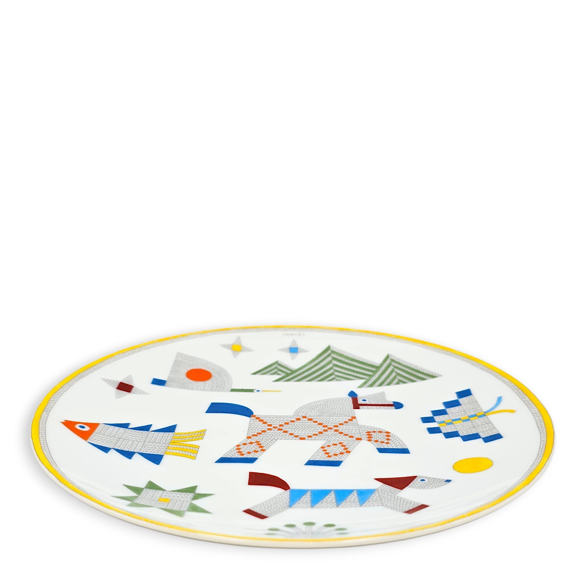 Animaux Nattes Set of 4 Pieces Multi-colour Tableware CL2601-19026 3