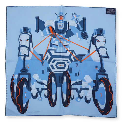 Mega Chariot 45 Blue Scarf CL2601-19039 2