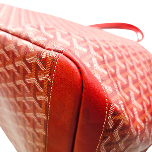 Artois GM size 65 cm 65 Red Shoulder Bag in Canvas Silver hardware CL2601-19047 8