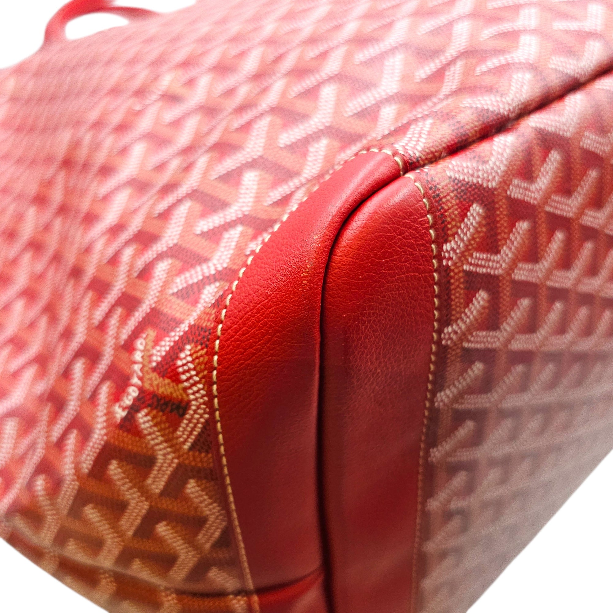 Artois GM size 65 cm 65 Red Shoulder Bag in Canvas Silver hardware CL2601-19047 9