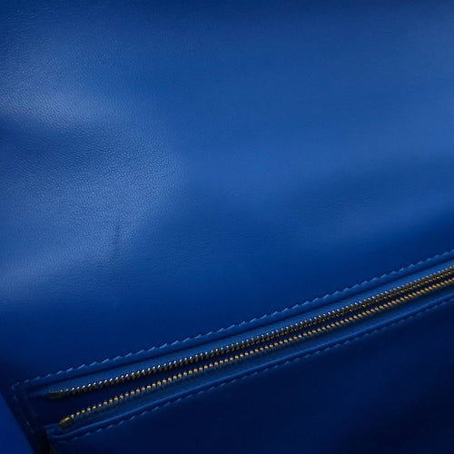 Constance 24 Blue Hydra in Evercolor Gold hardware CL2601-19067 14