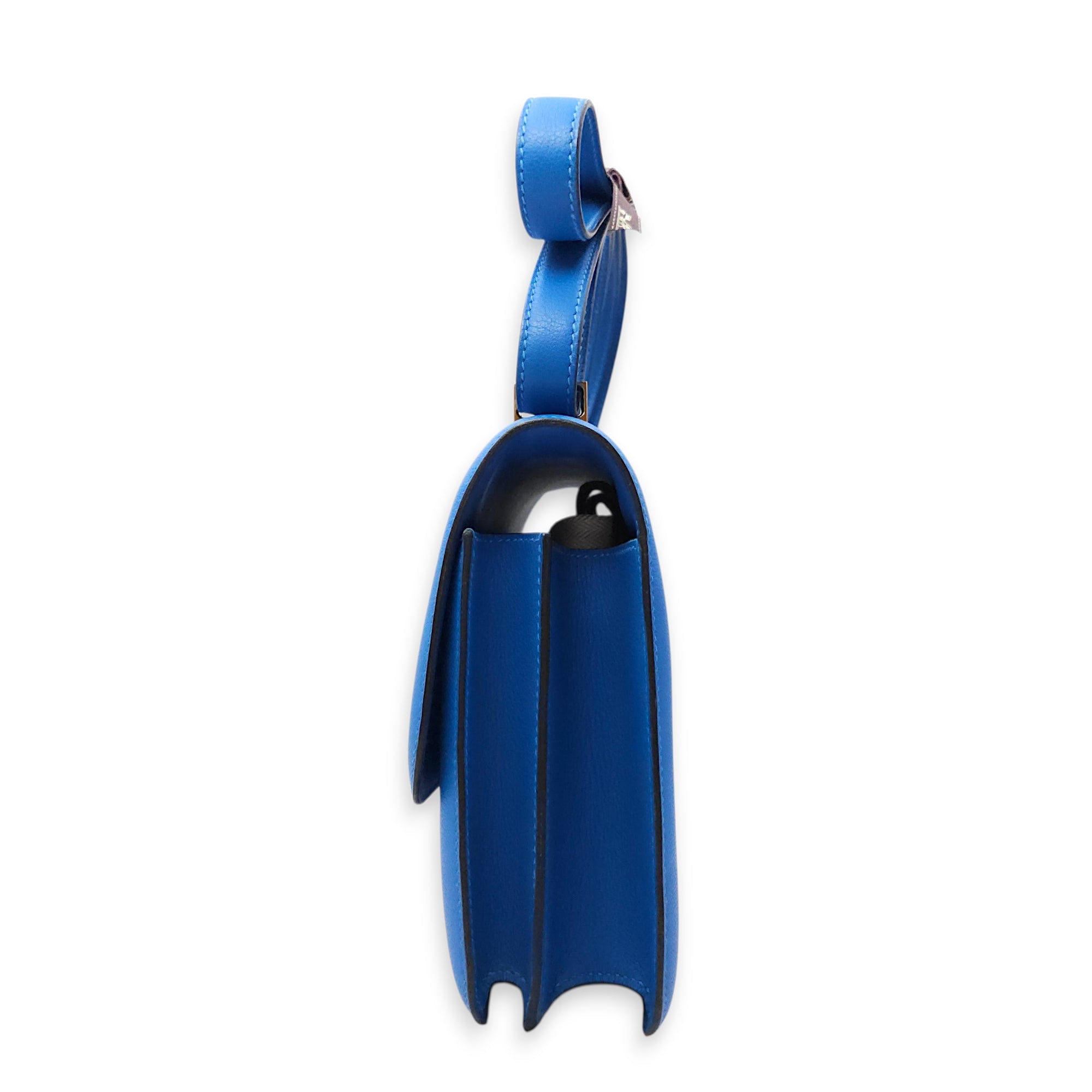 Constance 24 Blue Hydra in Evercolor Gold hardware CL2601-19067 4