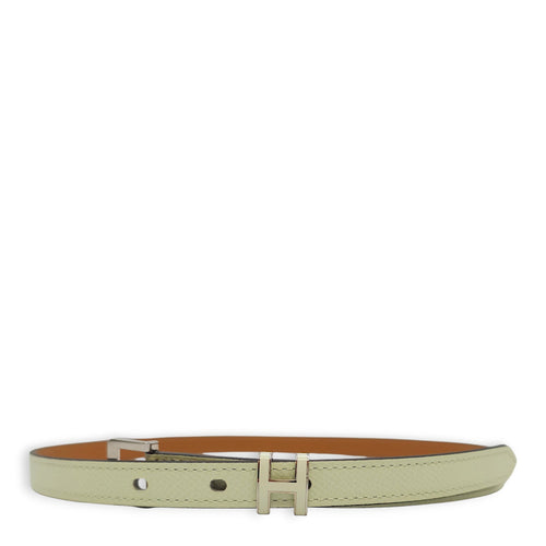 Pop H 70 Vert Fizz Belt in Epsom Palladium hardware CL2601-19088 1