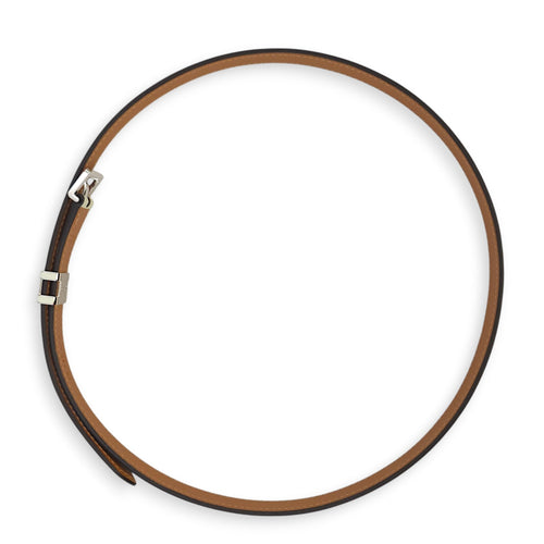 Pop H 70 Vert Fizz Belt in Epsom Palladium hardware CL2601-19088 3
