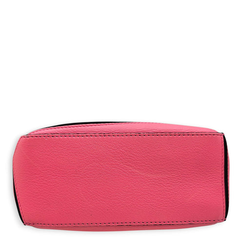 Mini Puzzle Pink Crossbody Bag in Calfskin Silver hardware CL2601-19095 6