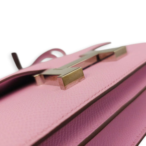 Constance 18 Mauve Sylvestre in Epsom Palladium hardware CL2601-19100 9