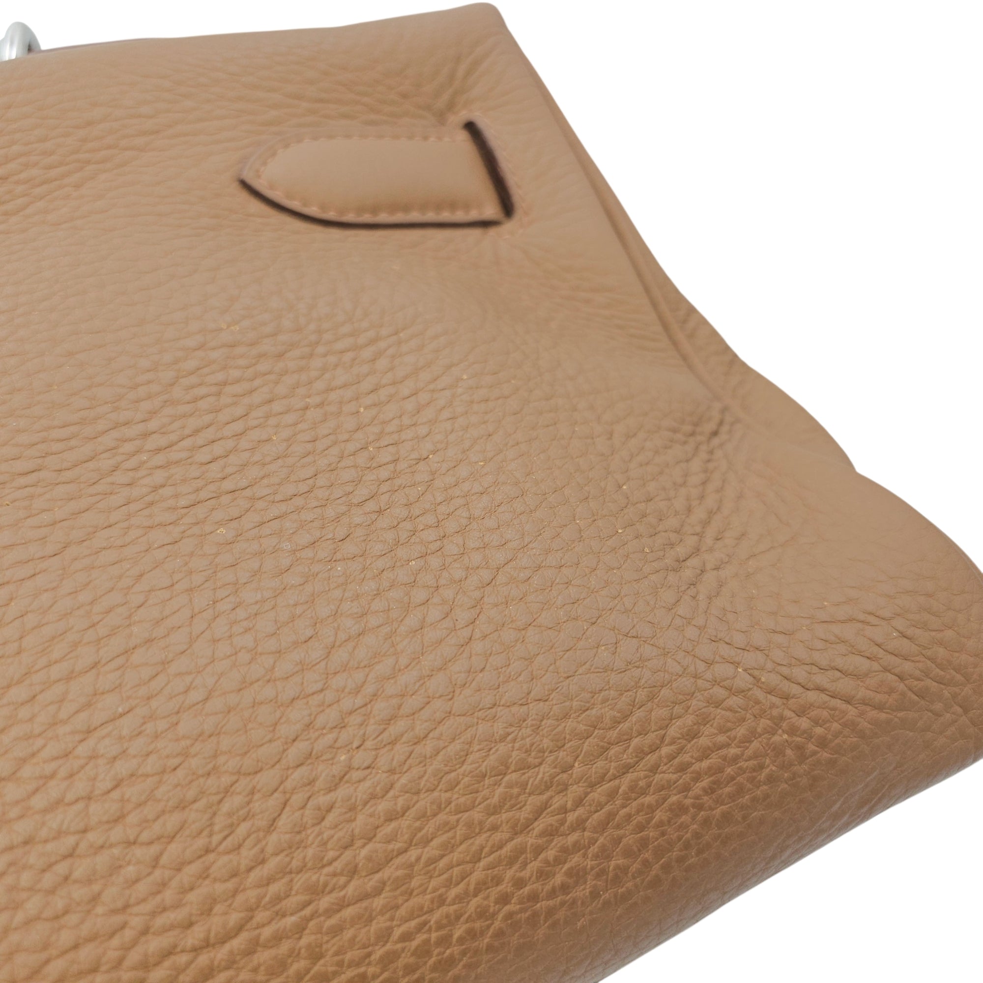 Shoulder Kelly 42 Alezan in Togo Palladium hardware