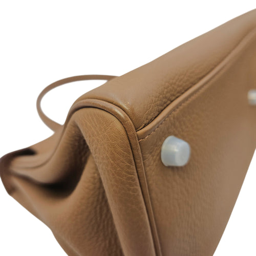 Shoulder Kelly 42 Alezan in Togo Palladium hardware