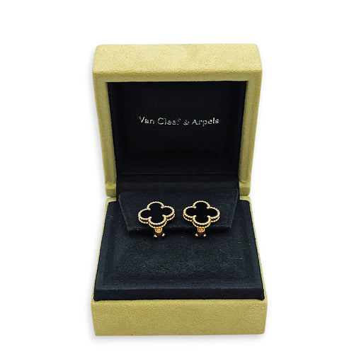 Vintage Alhambra Earrings in Black CL2601-19124 3