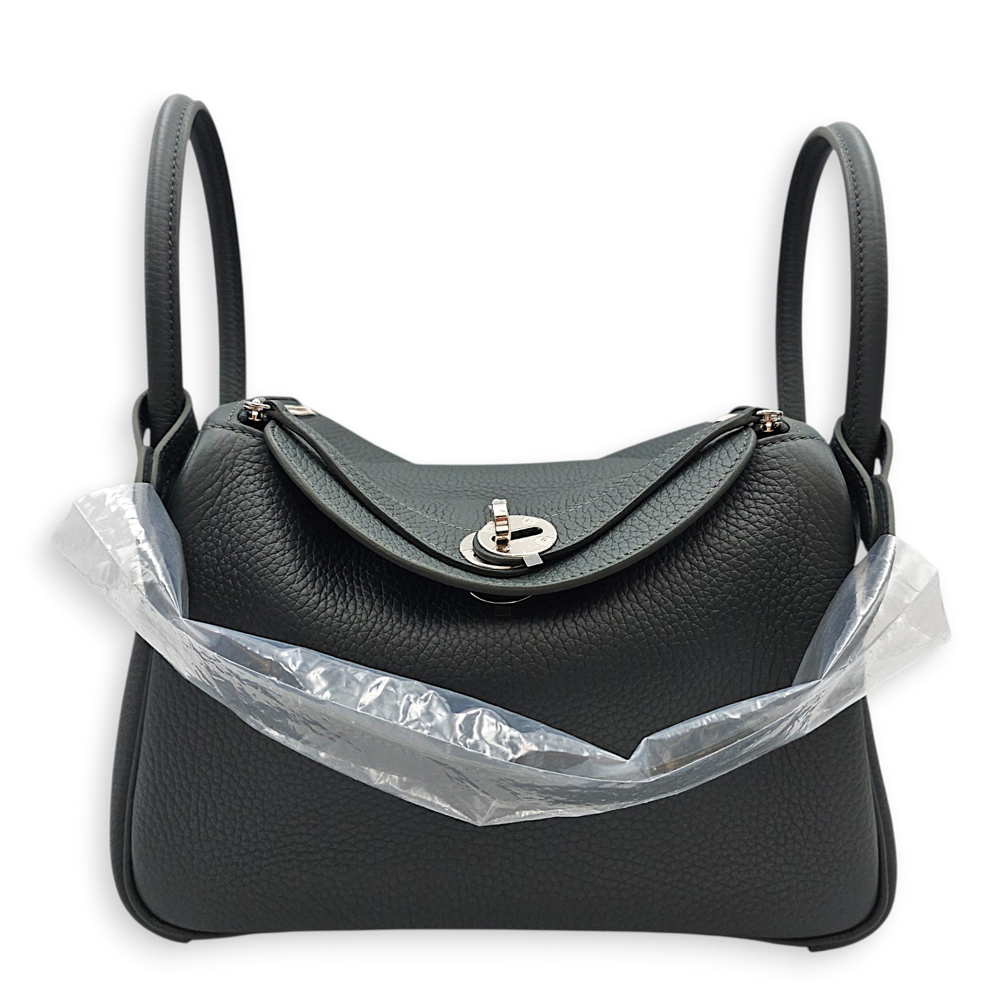 Lindy 26 Vert Mangrove in Clemence Palladium hardware CL2601-19131 3