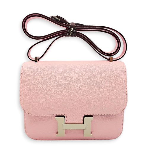 Constance Mirror 18 Rose Darling in Chevre Mysore Palladium hardware CL2601-19167 1