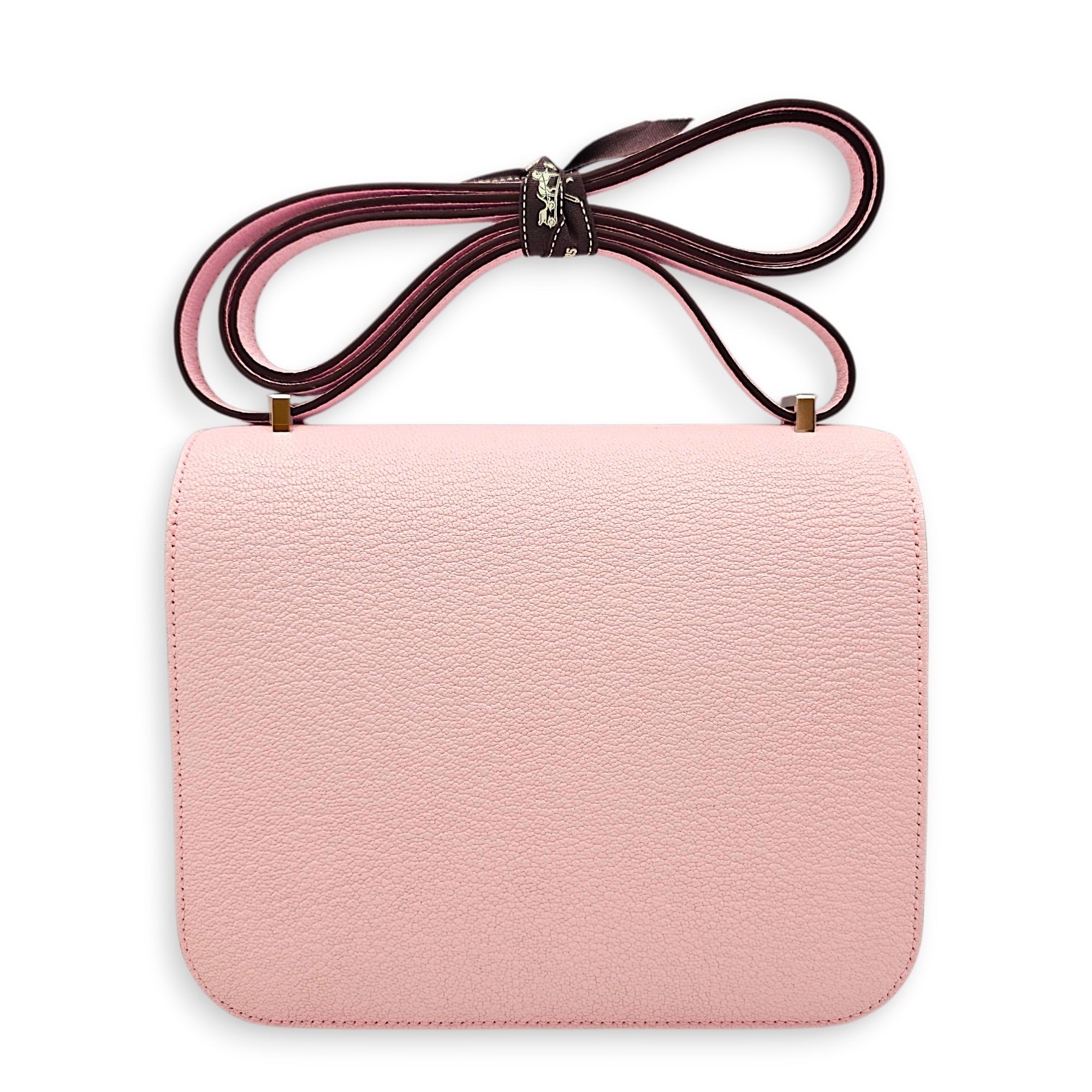 Constance Mirror 18 Rose Darling in Chevre Mysore Palladium hardware CL2601-19167 2