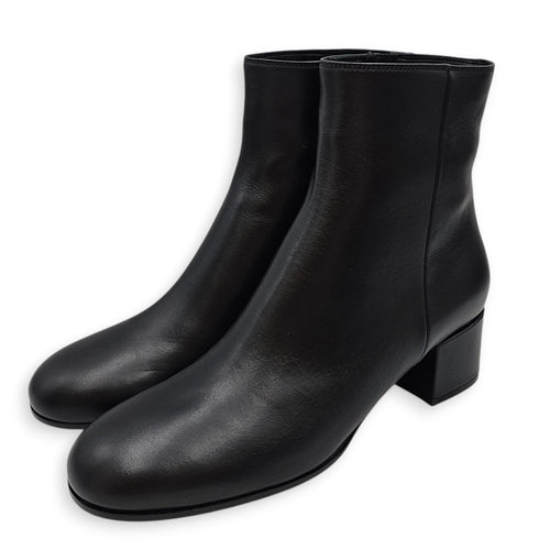 Ankle Boots 39 Black in Calfskin Gunmetal hardware CL2601-19176 1