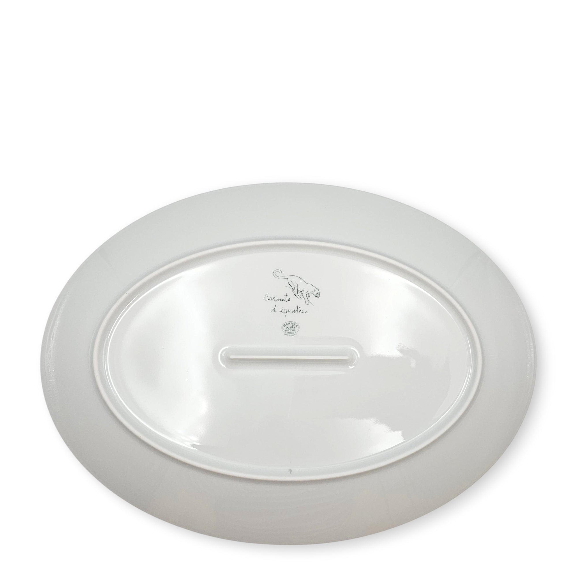Carnets d’Equateur oval platter, small model Tableware CL2602-19237 2