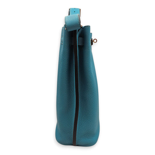 So Kelly 22 Turquoise in Togo Palladium hardware CL2602-19258 3