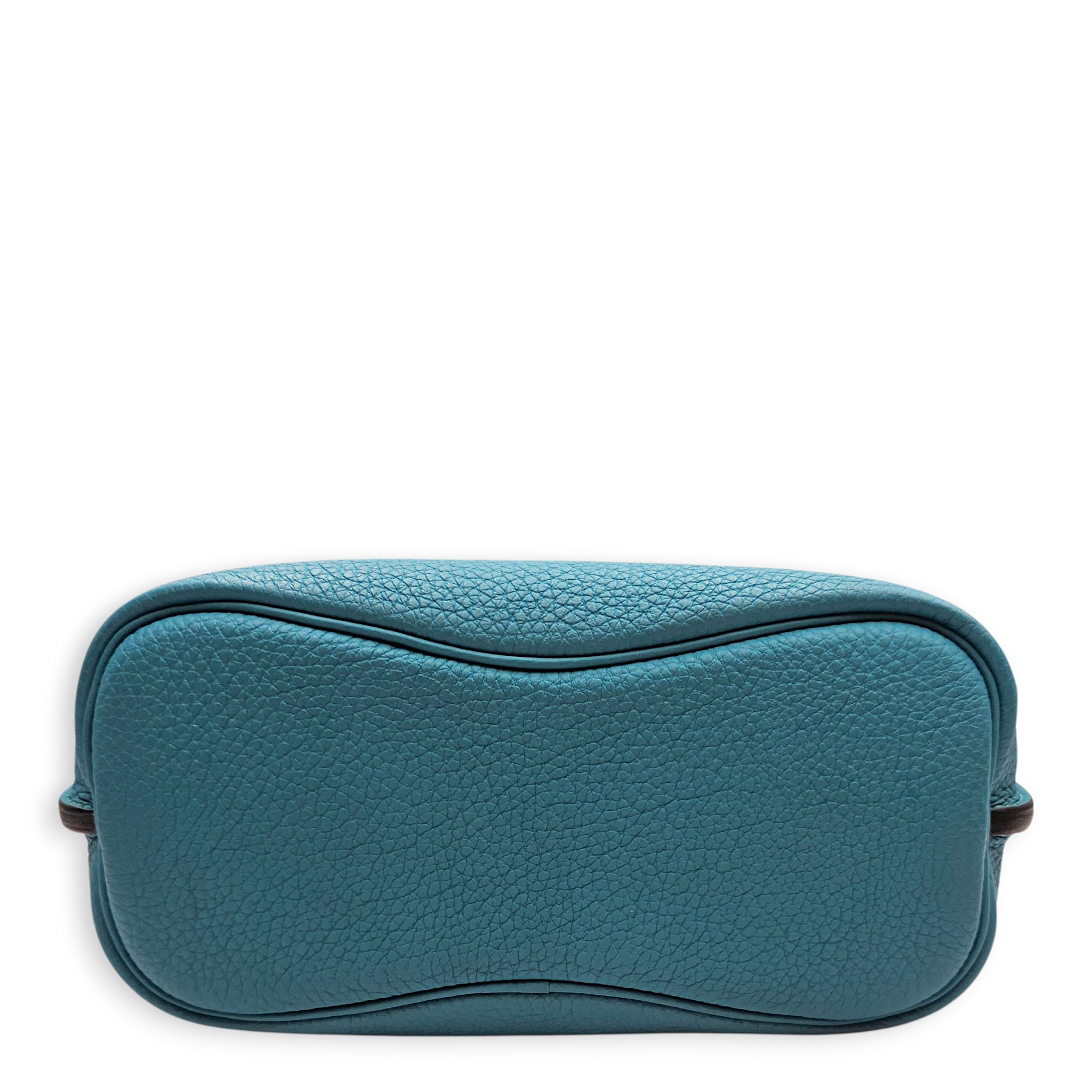 So Kelly 22 Turquoise in Togo Palladium hardware CL2602-19258 5