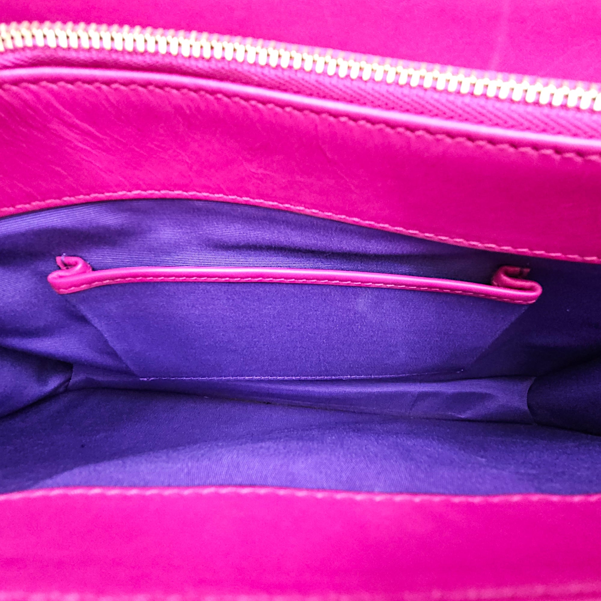 Serpenti Forever Flap with an Enamel Snakehead Clasp Medium Pink Shoulder Bag in Calfskin Gold hardware CL2602-19263 7