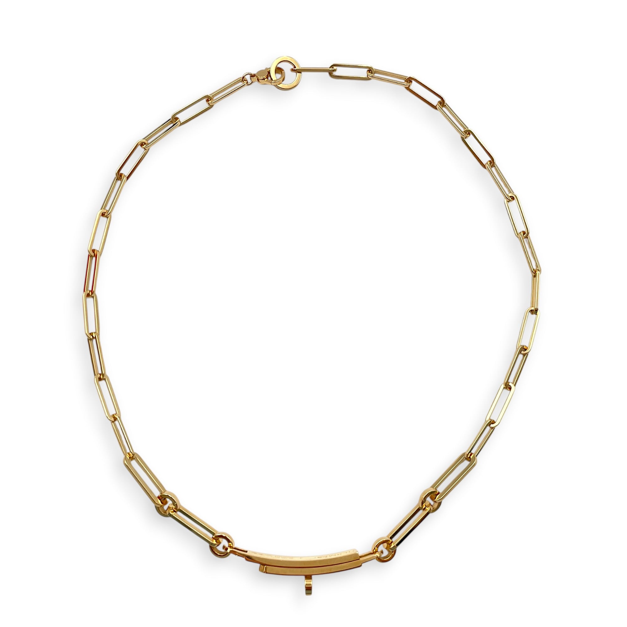 Kelly Chaine 41 Diamonds, 0.62 Carat Double Bracelet/Necklace in Rose Gold Hardware CL2602-19265 3