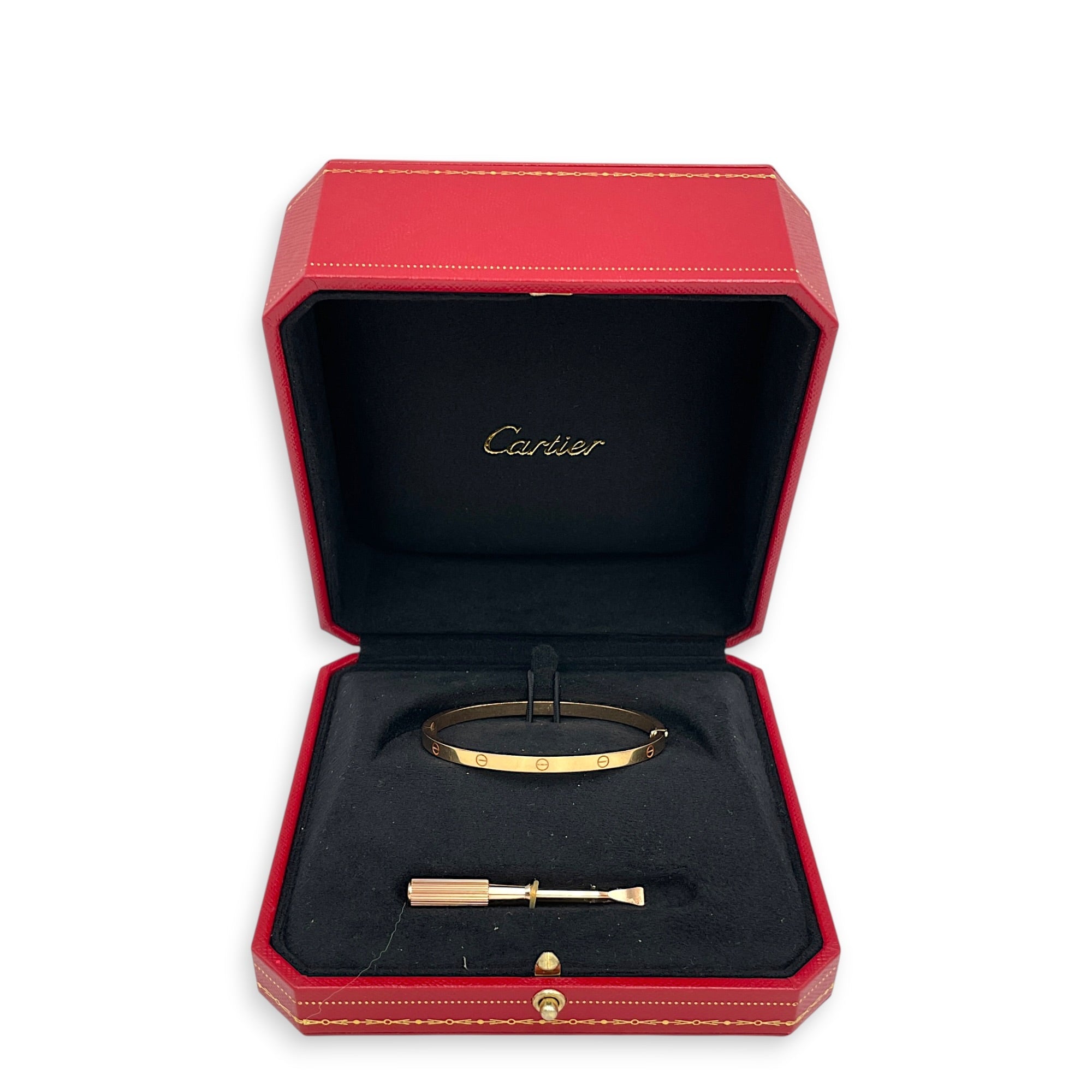Love, Small Model 16 Bracelet in Rose Gold Hardware CL2602-19285 3