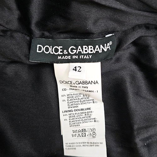 Floral Dress 42 Black Ready-To-Wear in Silk CL2602-19291 3