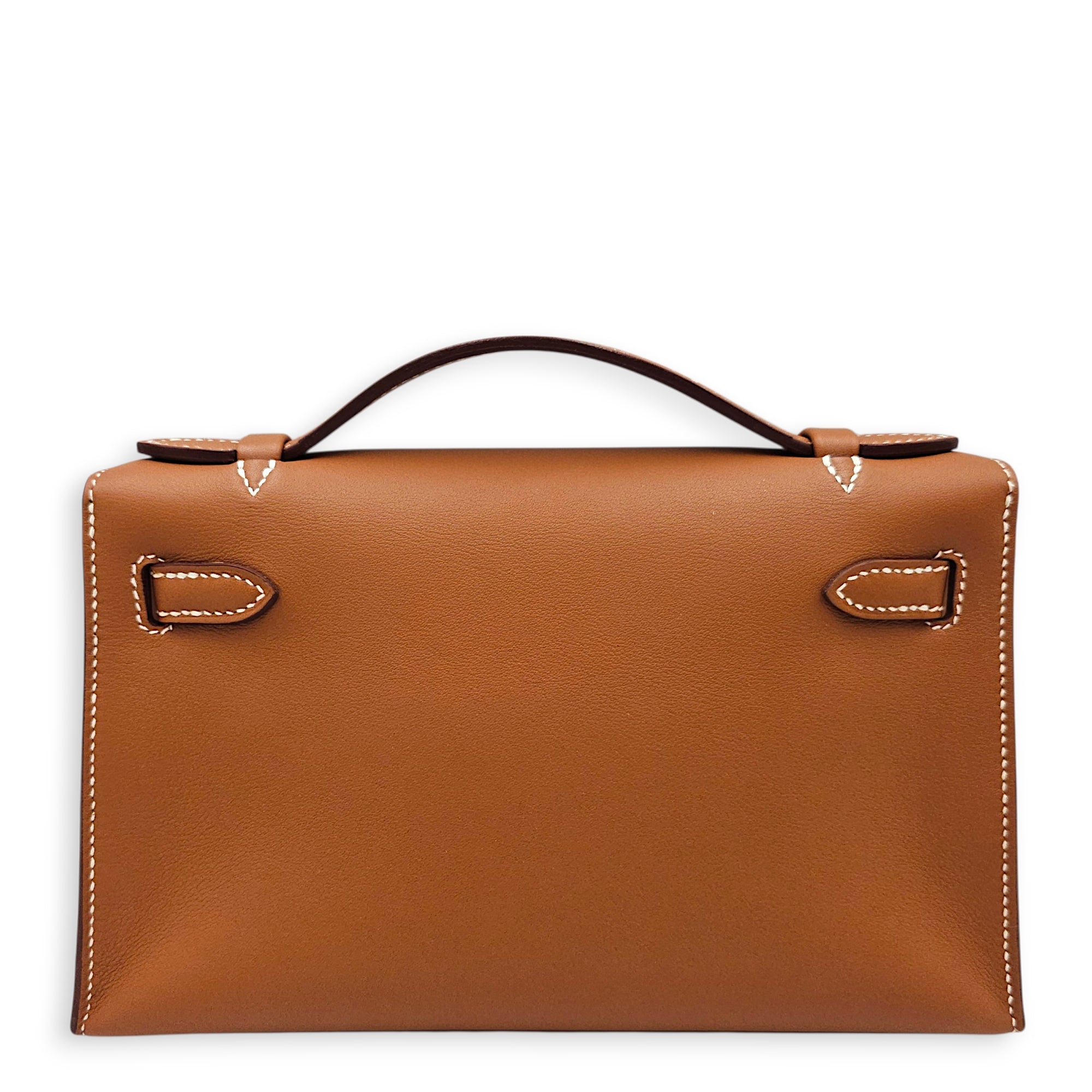 Kelly Pochette Gold in Swift Gold hardware CL2602-19302 2