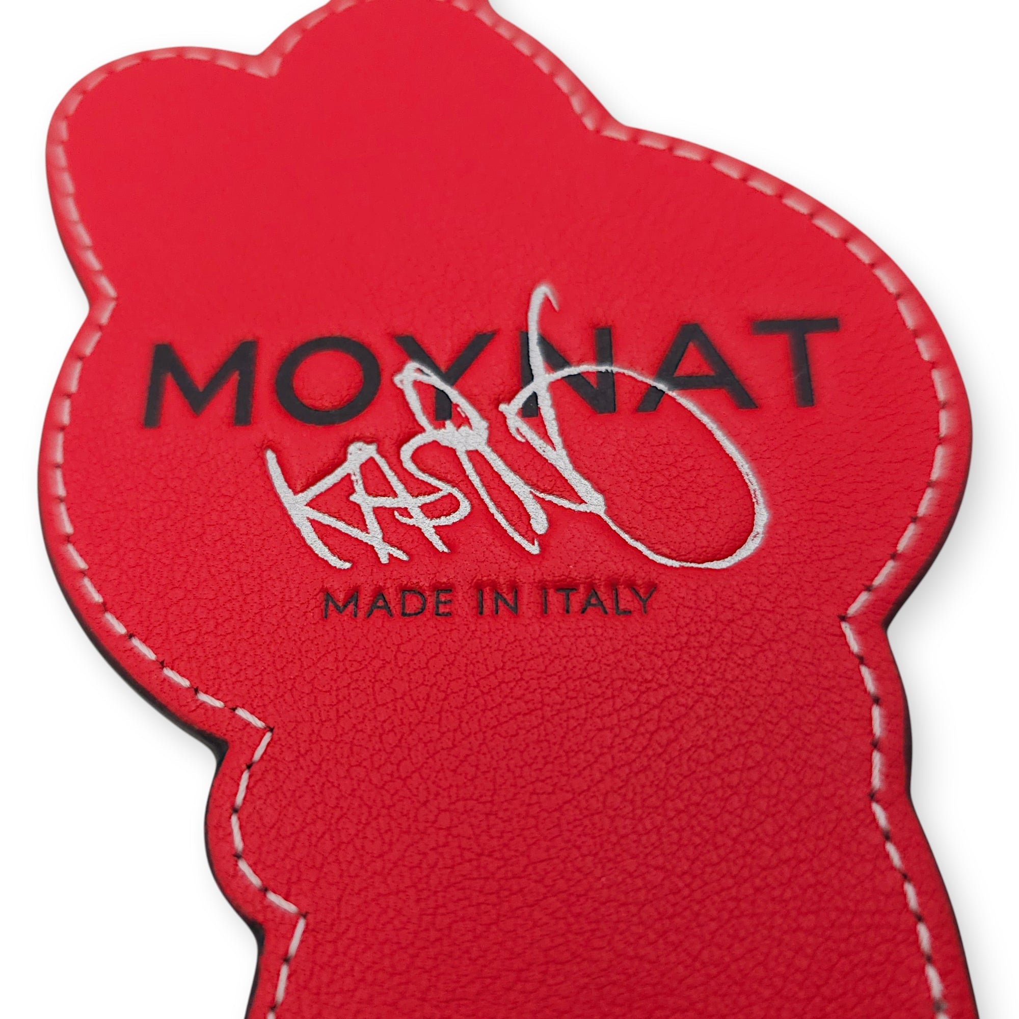 Moynat x Kasing Lung Labubu Red Bag Charm in Calfskin CL2602-19324 3
