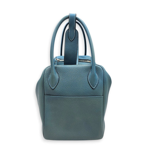 Lindy 34 Blue Jean in Clemence Palladium hardware CL2602-19327 3