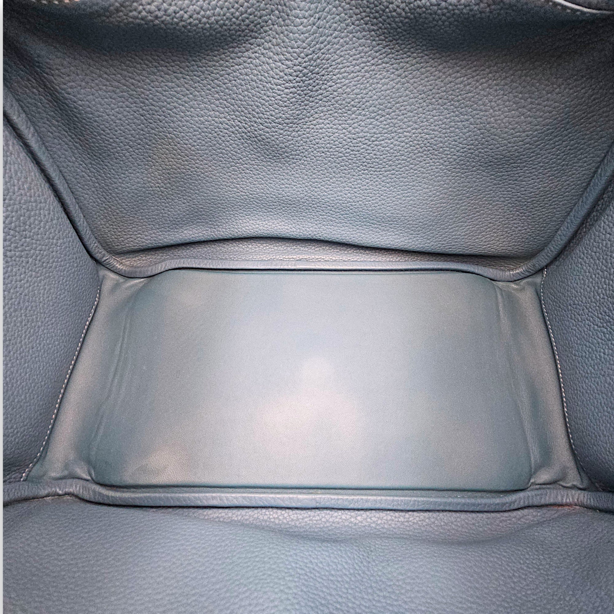 Lindy 34 Blue Jean in Clemence Palladium hardware CL2602-19327 5