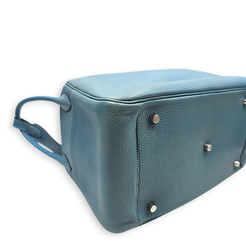 Lindy 34 Blue Jean in Clemence Palladium hardware CL2602-19327 7