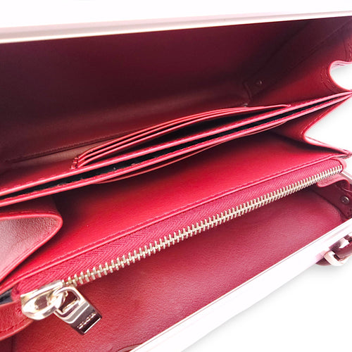 Dior x Rimowa Personal Clutch on Strap Pink in Aluminium Silver hardware CL2602-19330 6
