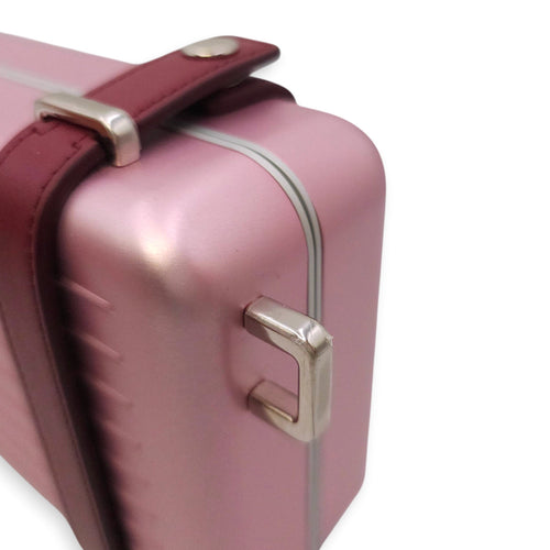 Dior x Rimowa Personal Clutch on Strap Pink in Aluminium Silver hardware CL2602-19330 8