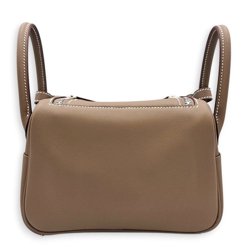 Lindy II Mini Etoupe in Swift Palladium hardware CL2602-19336 2