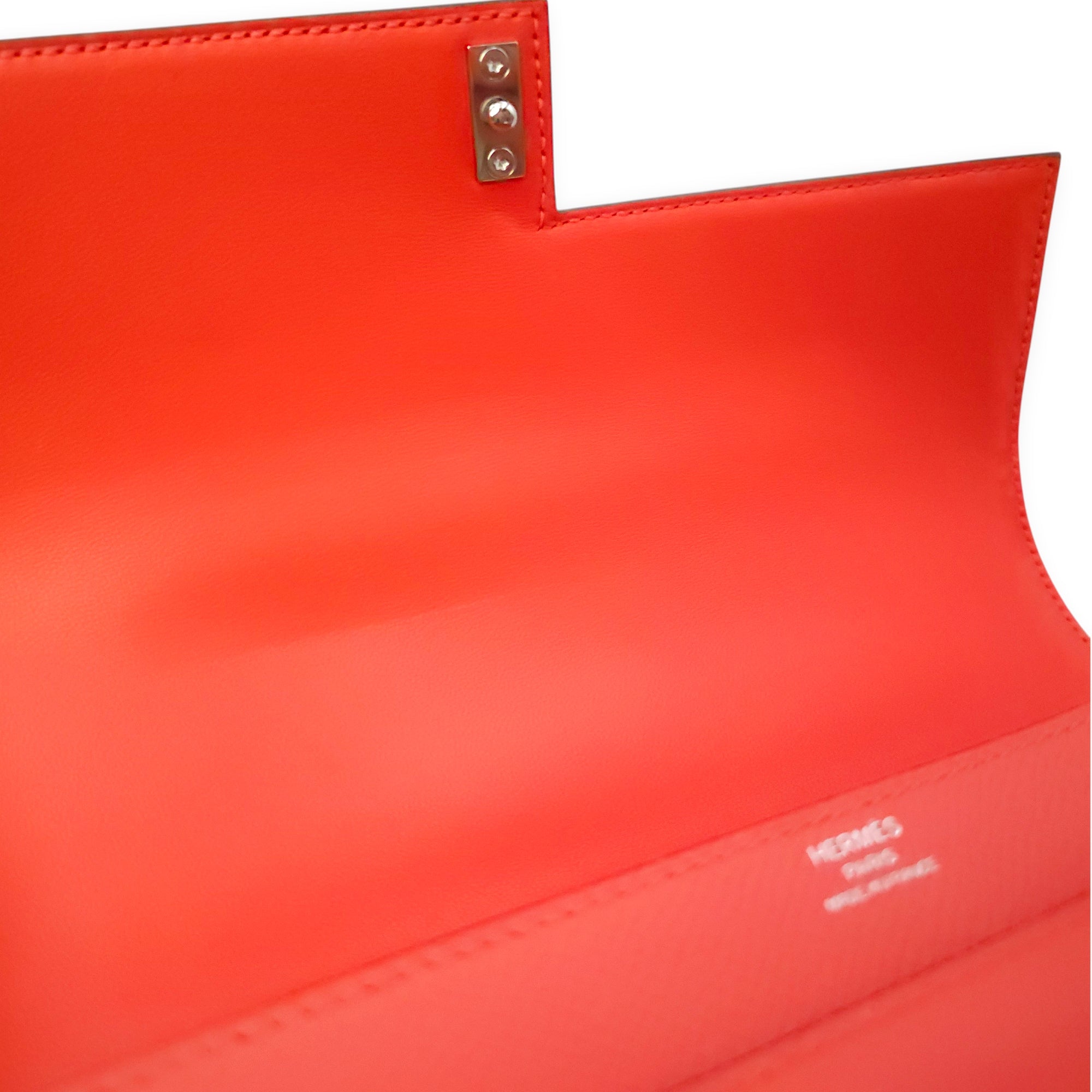 Verrou 21 Capucine in Epsom Palladium hardware CL2602-19337 12