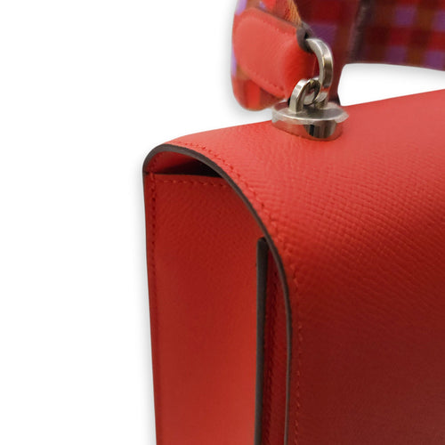 Verrou 21 Capucine in Epsom Palladium hardware CL2602-19337 14