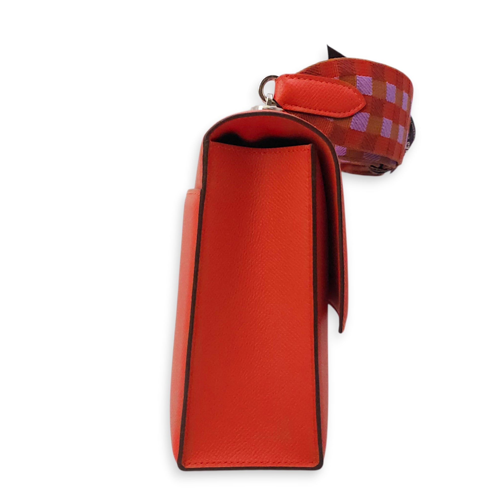 Verrou 21 Capucine in Epsom Palladium hardware CL2602-19337 3