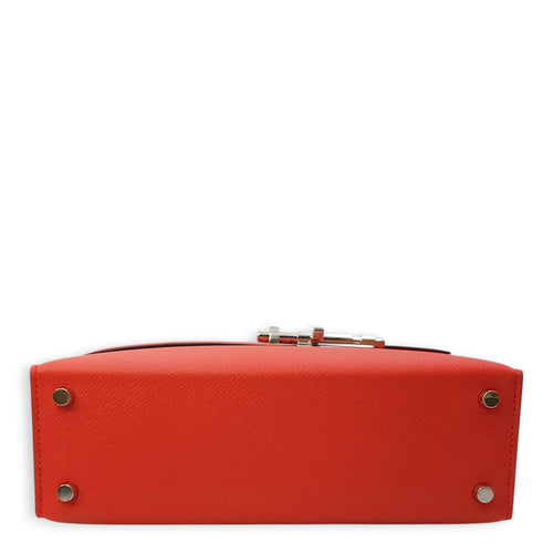 Verrou 21 Capucine in Epsom Palladium hardware CL2602-19337 5