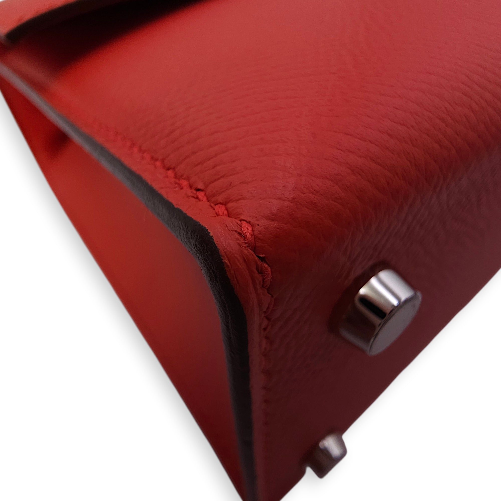 Verrou 21 Capucine in Epsom Palladium hardware CL2602-19337 8