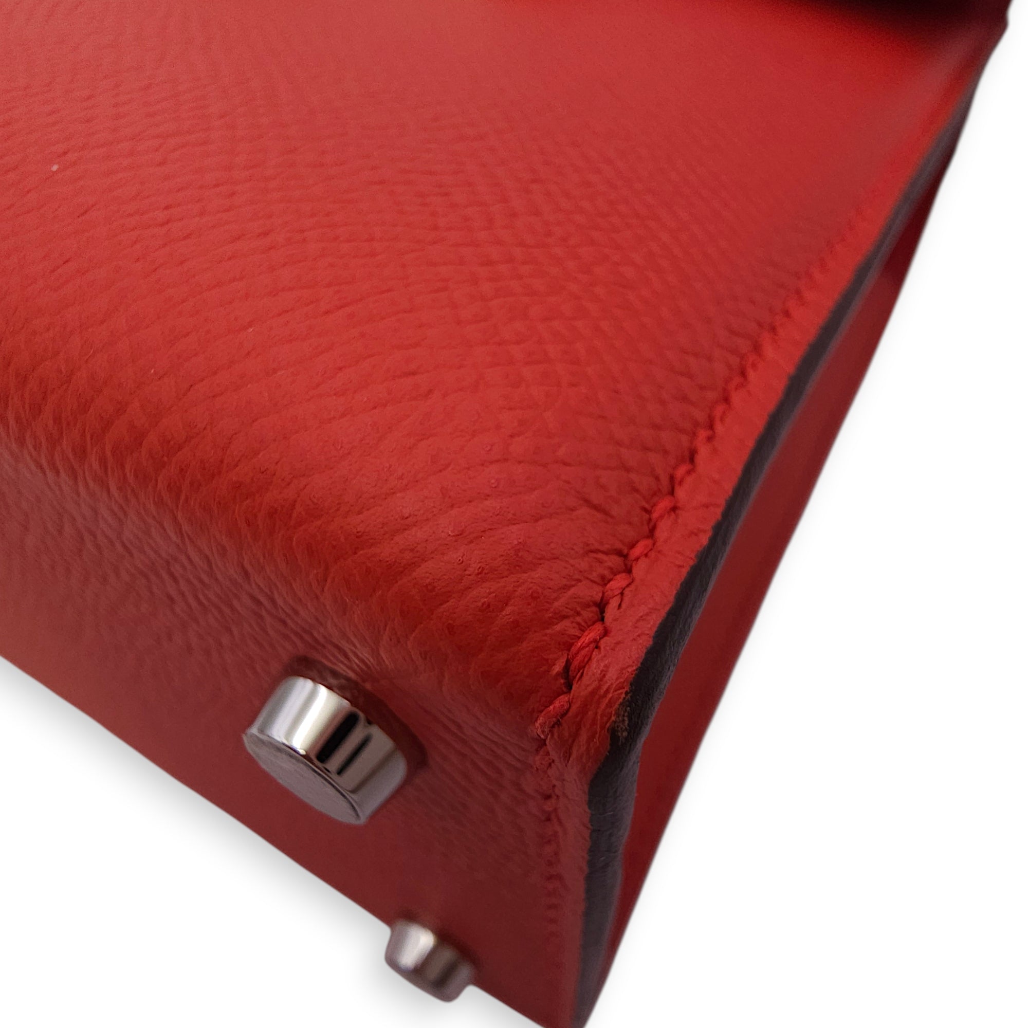 Verrou 21 Capucine in Epsom Palladium hardware CL2602-19337 9