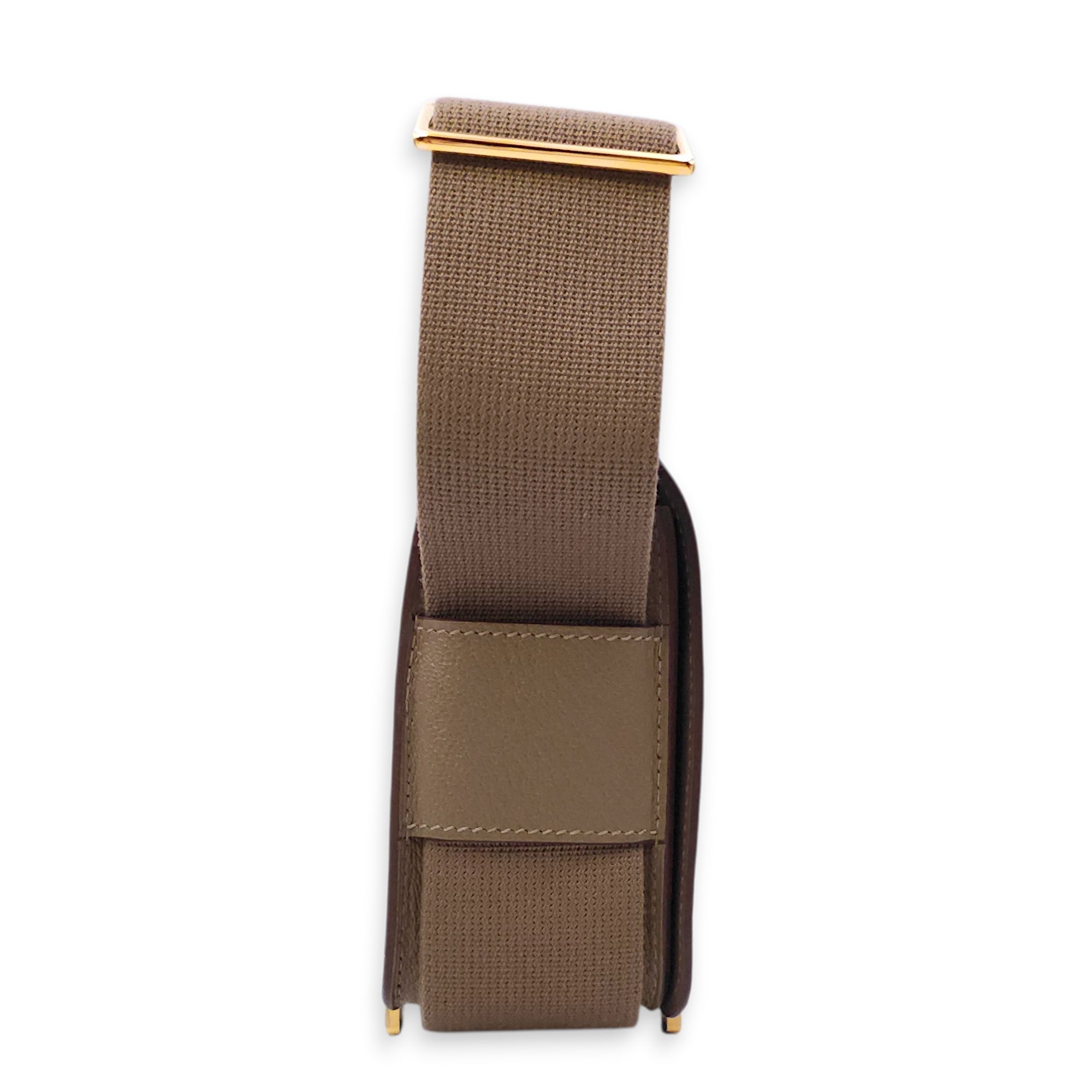 Geta Etoupe in Chevre Mysore Gold hardware CL2602-19342 3