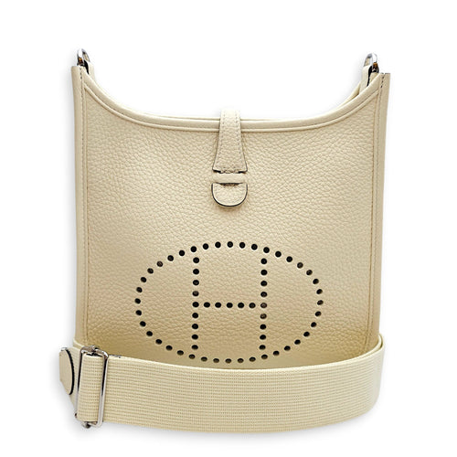 Evelyne III 23 Cream in Clemence Palladium hardware CL2602-19349 3