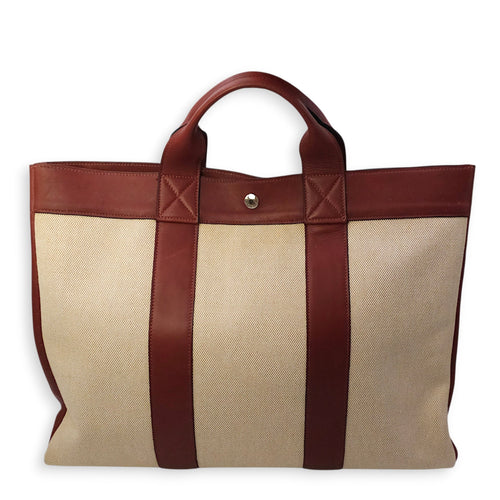 Fourre Tote GM Rouge H in Swift Palladium hardware CL2602-19362 2