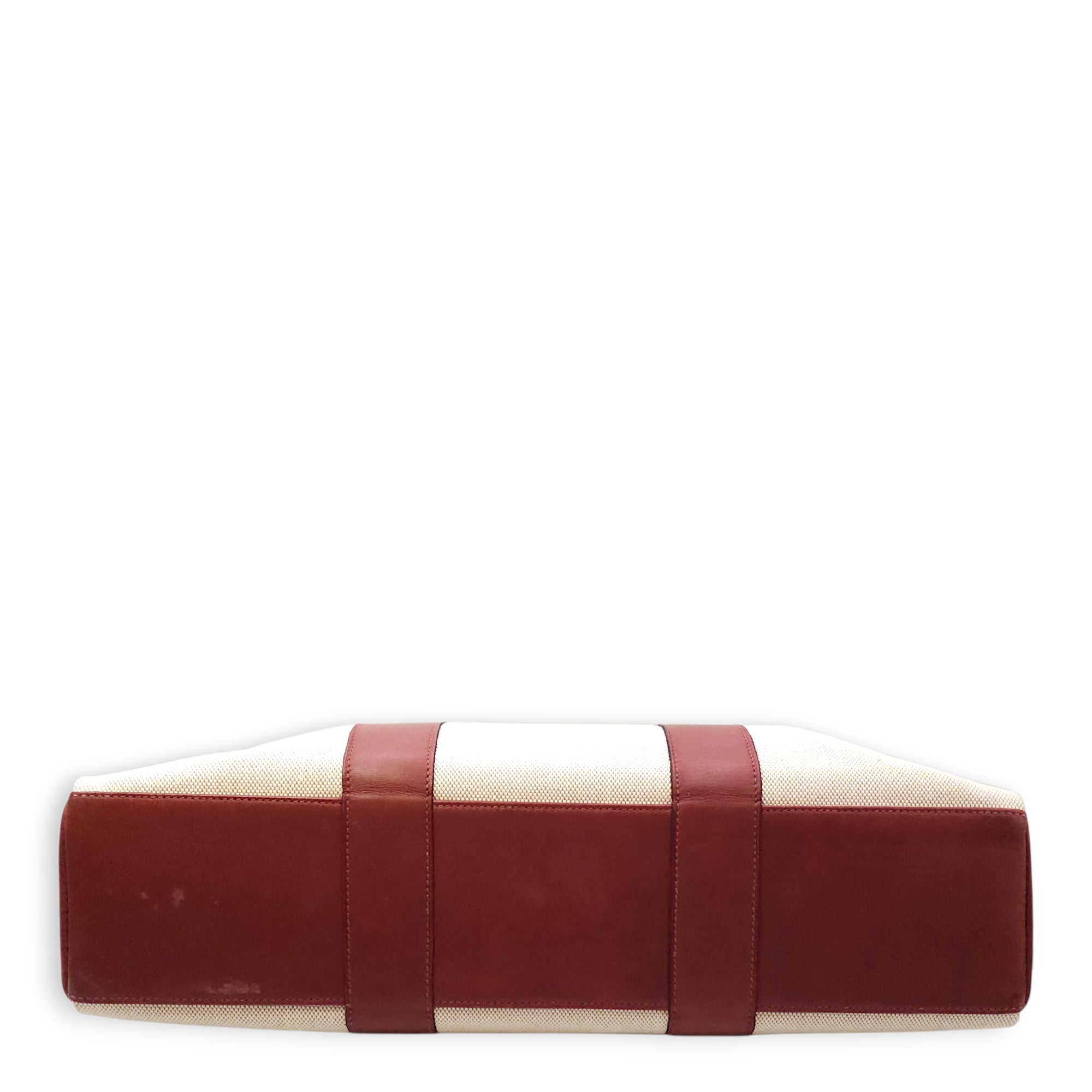 Fourre Tote GM Rouge H in Swift Palladium hardware CL2602-19362 5