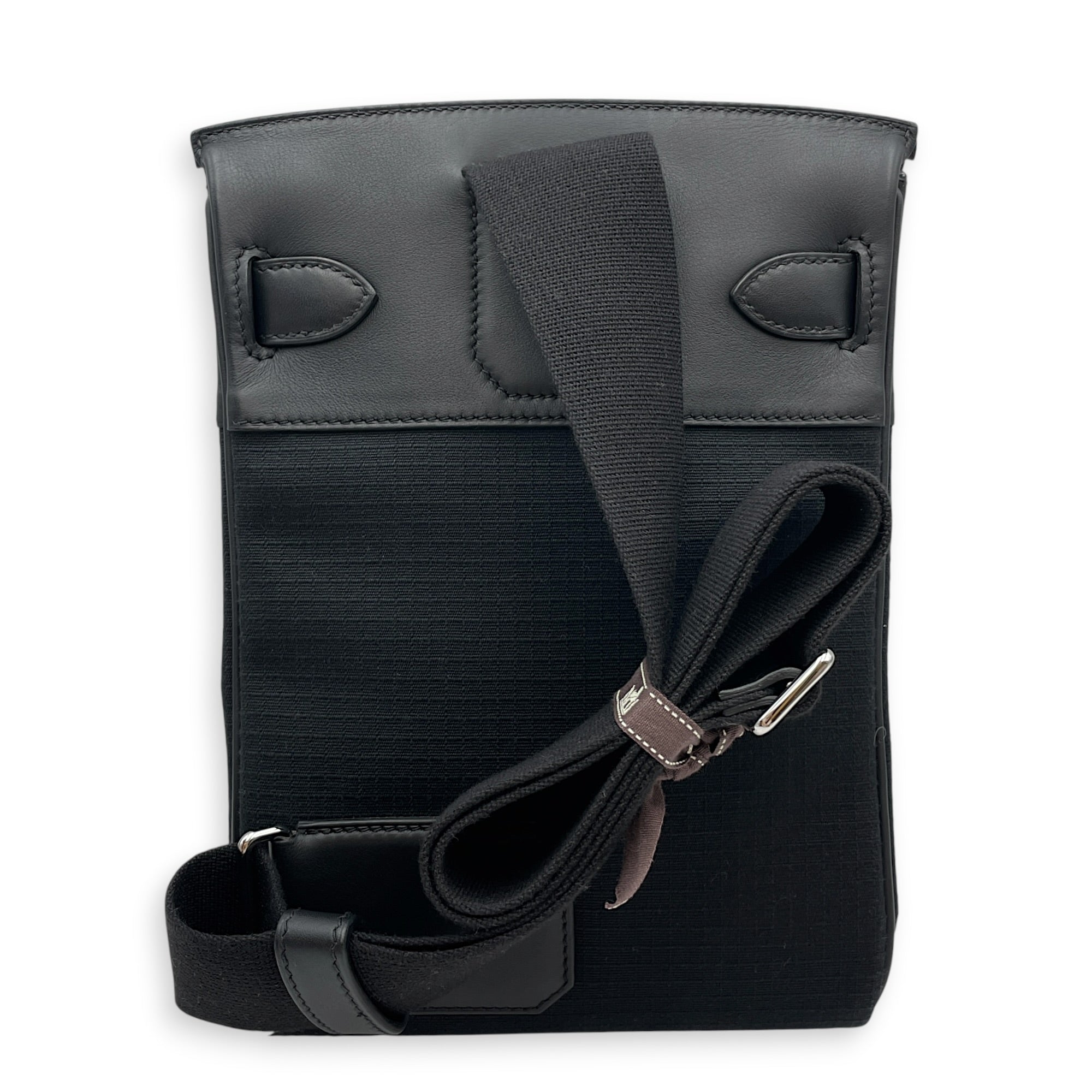 Hac a Dos PM Black in Swift/Toile Palladium hardware CL2602-19376 2
