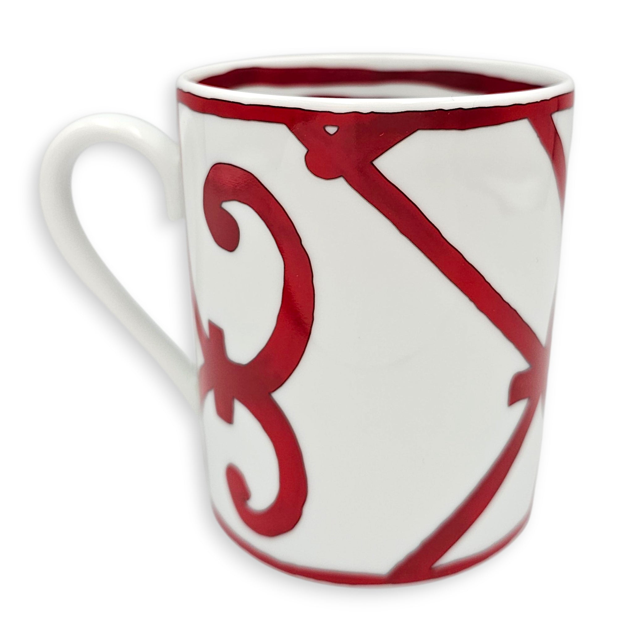 Balcon du Guadalquivir Mug Rouge/Blanc Tableware CL2602-19384 2