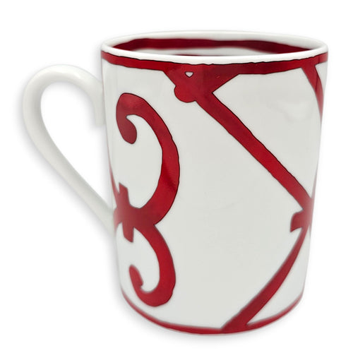 Balcon du Guadalquivir Mug Rouge/Blanc Tableware CL2602-19384 2